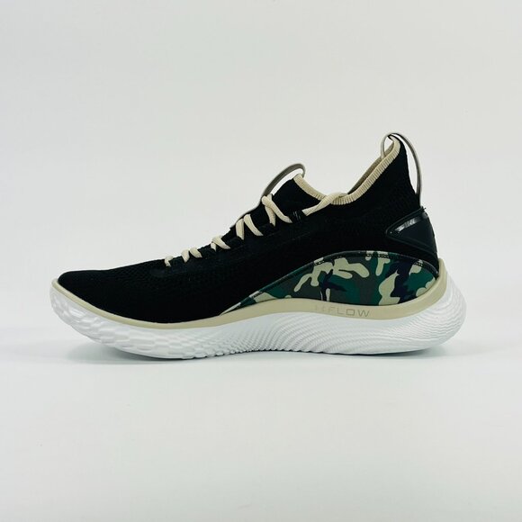 Under Armour Curry Flow 8 'Black Camo' 3024474-008 Unreleased Basketball size 11 - Picture 2 of 7